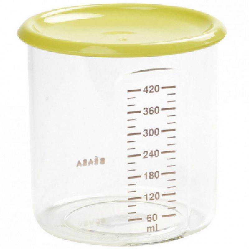 Pot de conservation Maxi+ portion néon (420 ml) Béaba
