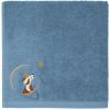 Serviette de bain Chien Myosotis personnalisable (70 x 140 cm) L'oiseau bateau Produit 1
