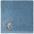 Variation Bleu, marron, jaune du produit Serviette de bain Chien Myosotis personnalisable (70 x 140 cm) de la marque L'oiseau bateau