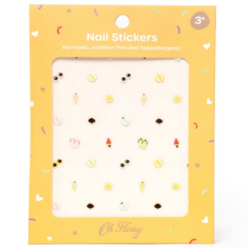 Stickers pour ongles Beach Club Oh Flossy Packaging 1