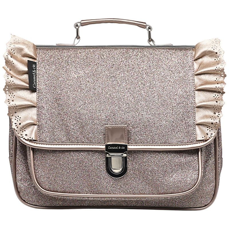 Cartable A4 maternelle papillon cuivré copper (32 cm) Caramel & Cie Produit 1