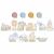 Variation Multicolore du produit Kit de peinture au doigt Safari Friends de la marque Little Dutch