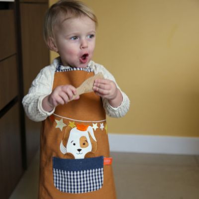 Tablier Les Copains d'abord Chien personnalisable (2-6 ans)