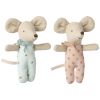 Jumeaux bébés souris dans leur boîte assortie Maileg Produit 3