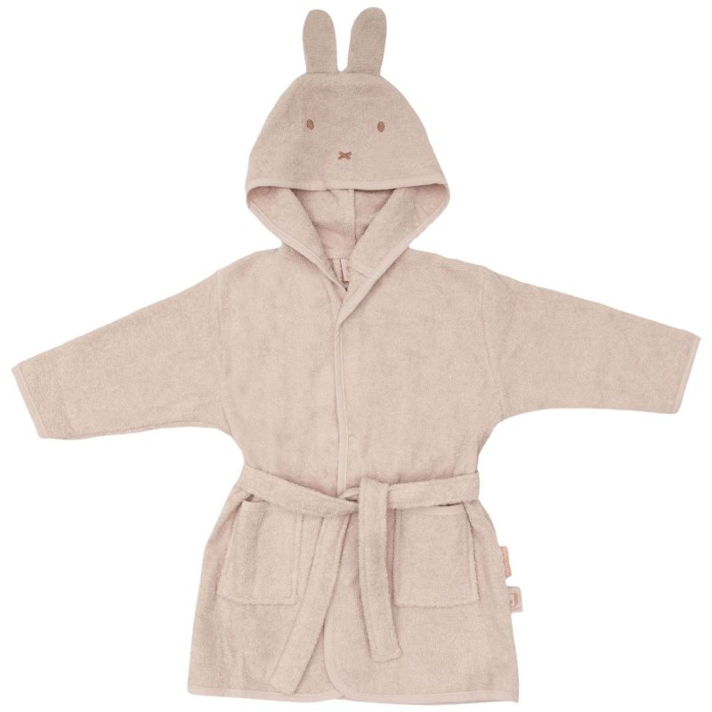 Peignoir en éponge Miffy Silk Rose (1-2 ans) Jollein Produit 1