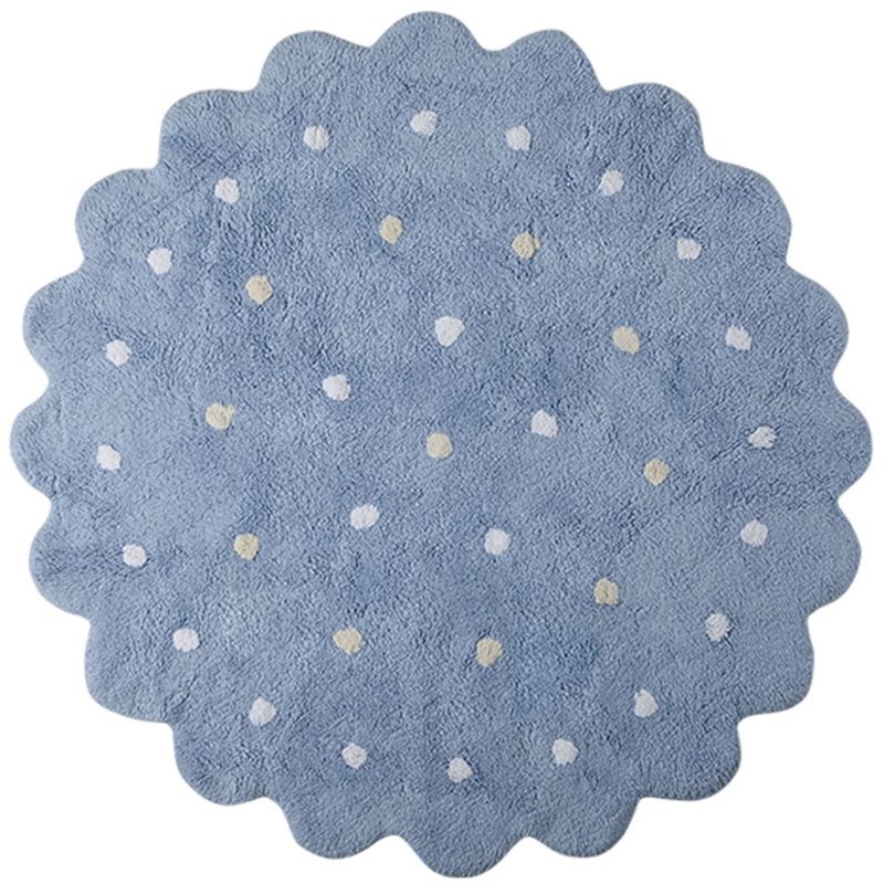 Tapis Petit Biscuit bleu (140 cm) Lorena Canals