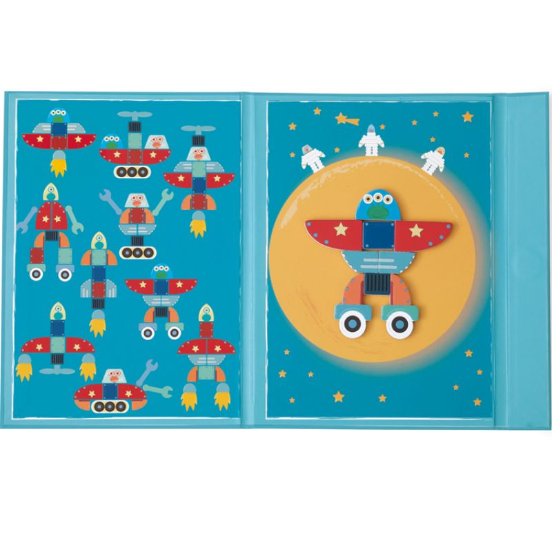 Jeu magnétique EduLogic Mix & Match Aventure Spatiale Scratch
