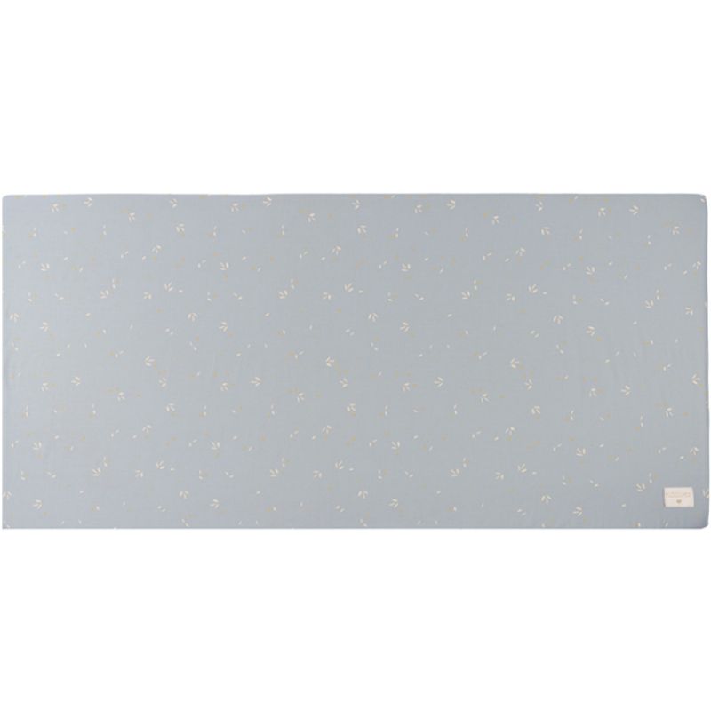 Matelas de sol St Barth Willow Soft Blue (60 x 120 cm) Nobodinoz