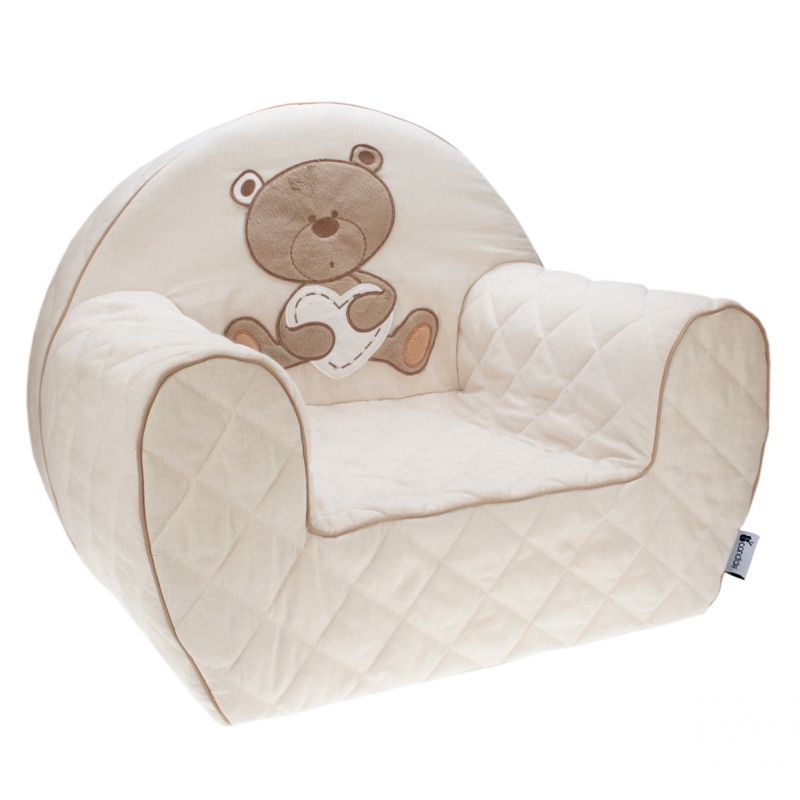 Fauteuil club déhoussable BB Tradition Candide