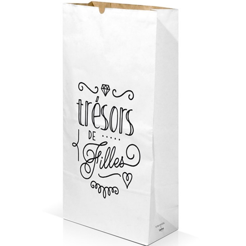 Sac en papier Trésors de fille Créa Bisontine