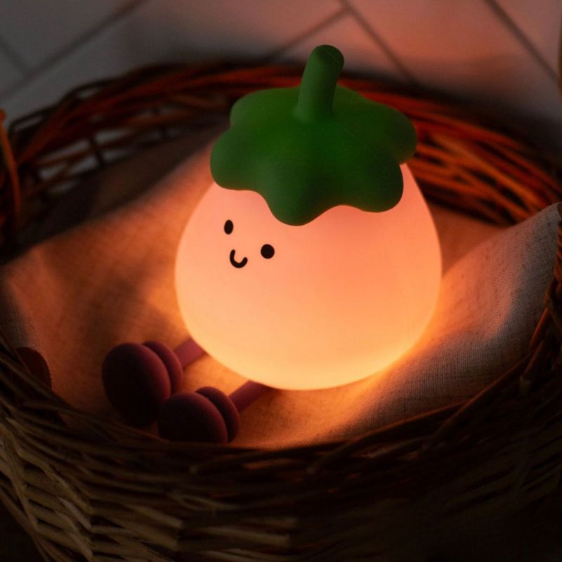 Veilleuse rechargeable Aubergine Mary's Ambiance 5