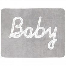 Tapis enfant souple gris Baby (120 x 160 cm)  par Lorena Canals