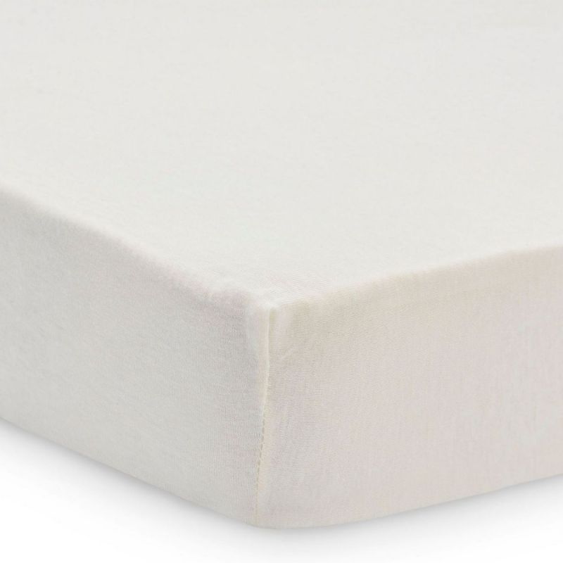 Drap housse en jersey Ivory (60 x 120 cm) Jollein Produit 2