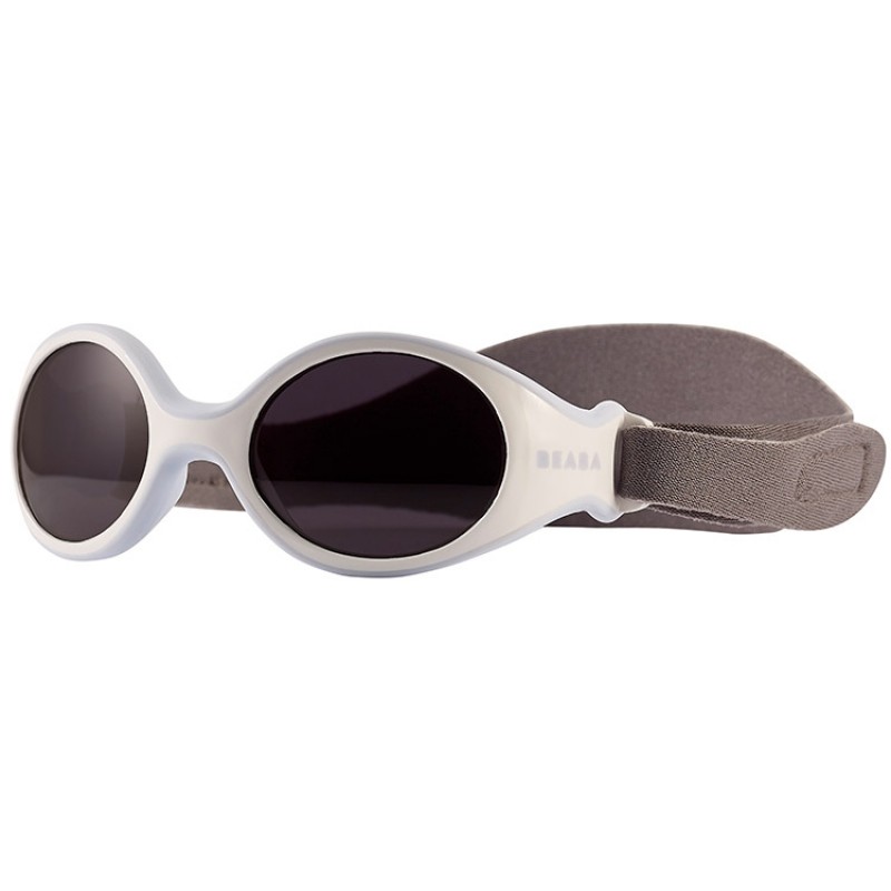 Lunettes de soleil bébé bandeau bleu clair Béaba