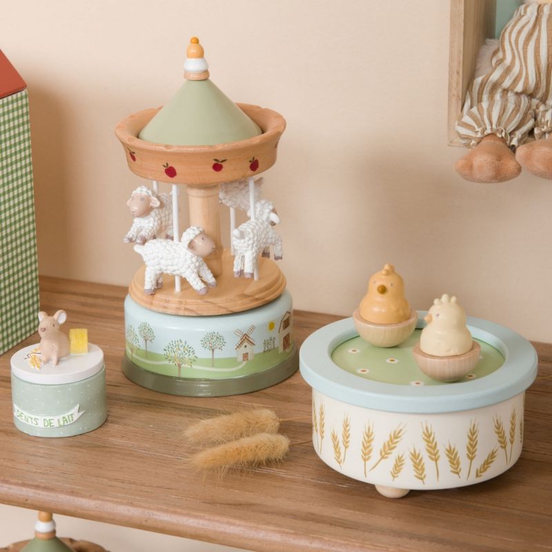 Boîte à musique Petit Poussin Amadeus Les Petits Ambiance 2