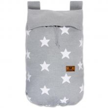 Vide-poches à suspendre gris Etoile  par Baby's Only
