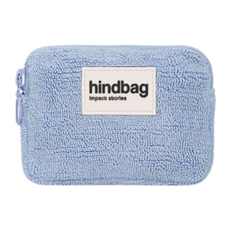 Porte-monnaie Lili en éponge Bleu Hindbag Produit 1