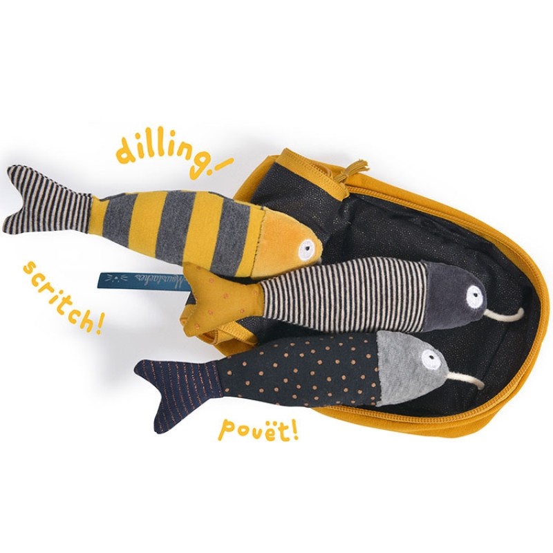 Jouet d'activités sardines Les Moustaches Moulin Roty Produit 1 grande taille