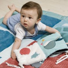 Livre d'éveil en tissu 3 en 1 Océan