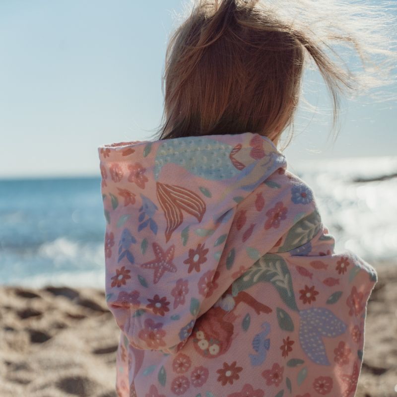 Poncho de bain Dreamy Mermaid (taille unique) Little Dutch Ambiance 3