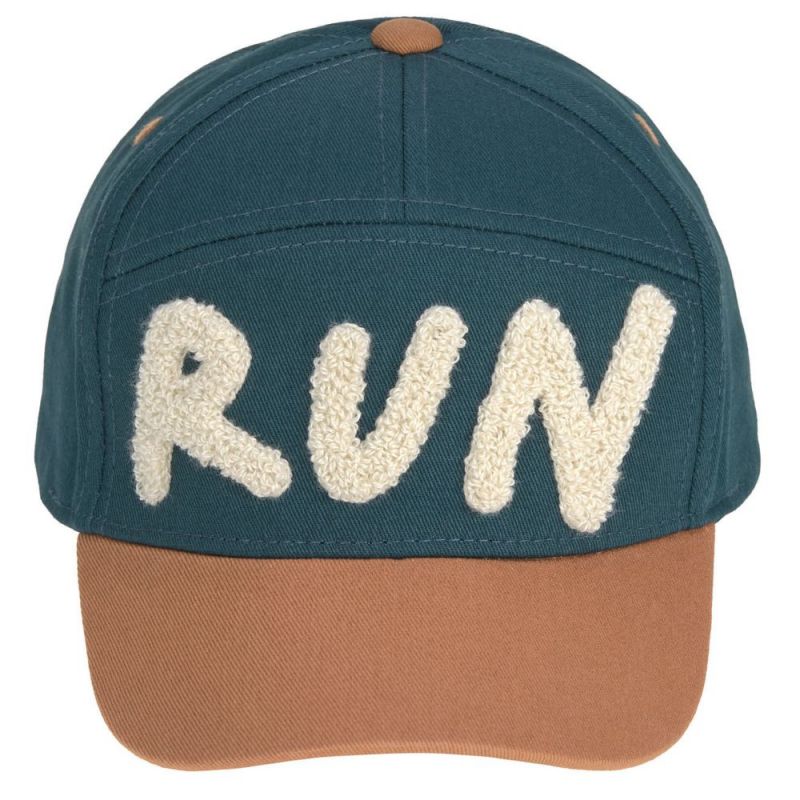 Casquette Run marron et bleu (12-24 mois) Lässig