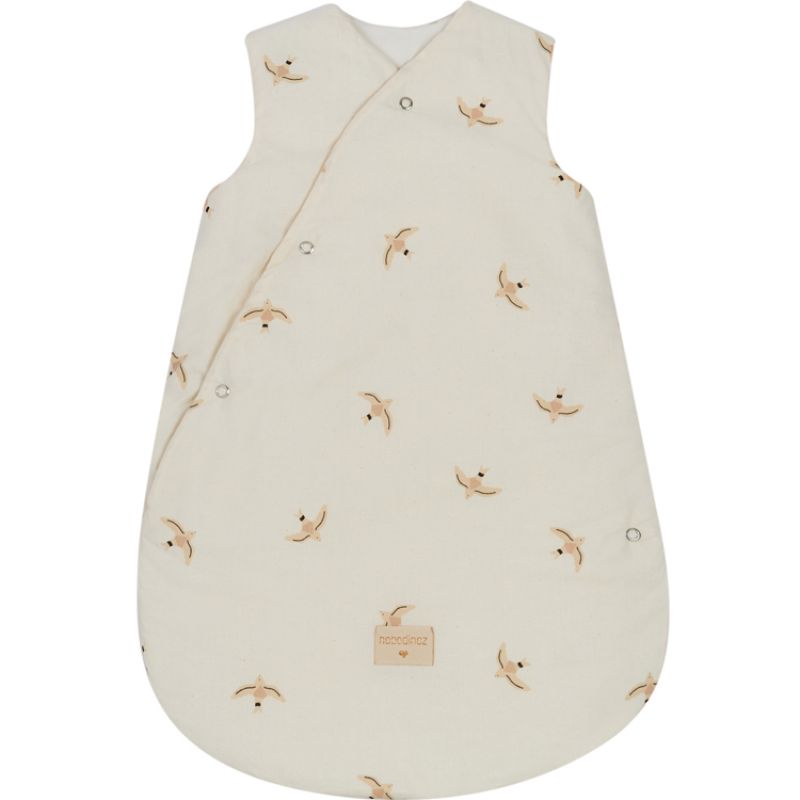 Gigoteuse d'hiver Snowy Nude Haiku Birds Natural TOG 3,5 (0-6 mois) Nobodinoz