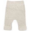 Pantalon bébé en tricot Ivory (0-1 mois) Babyshower Produit 1