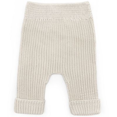Pantalon bébé en tricot Ivory (0-1 mois) Babyshower