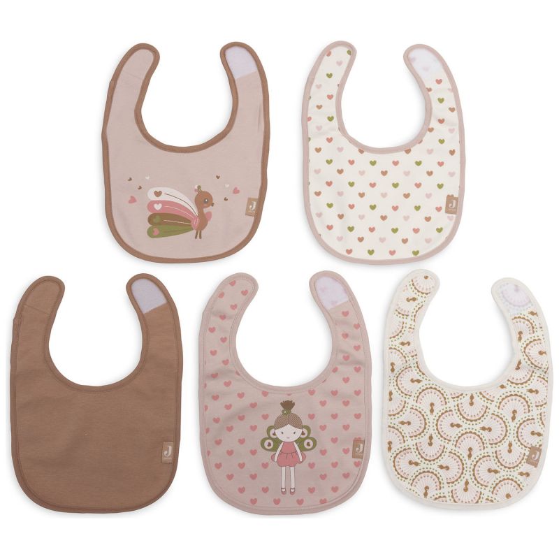 Lot de 5 bavoirs imperméables Soft Plumes Jollein Produit 3