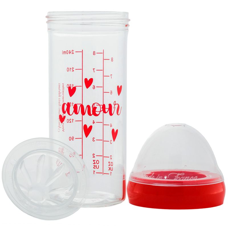 Biberon en verre anti colique Amour (240 ml) Le Biberon Français Produit 3