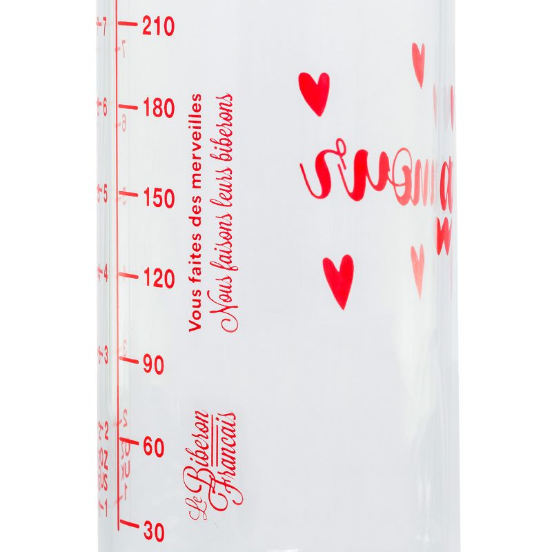 Biberon en verre anti colique Amour (240 ml) Le Biberon Français Produit 5