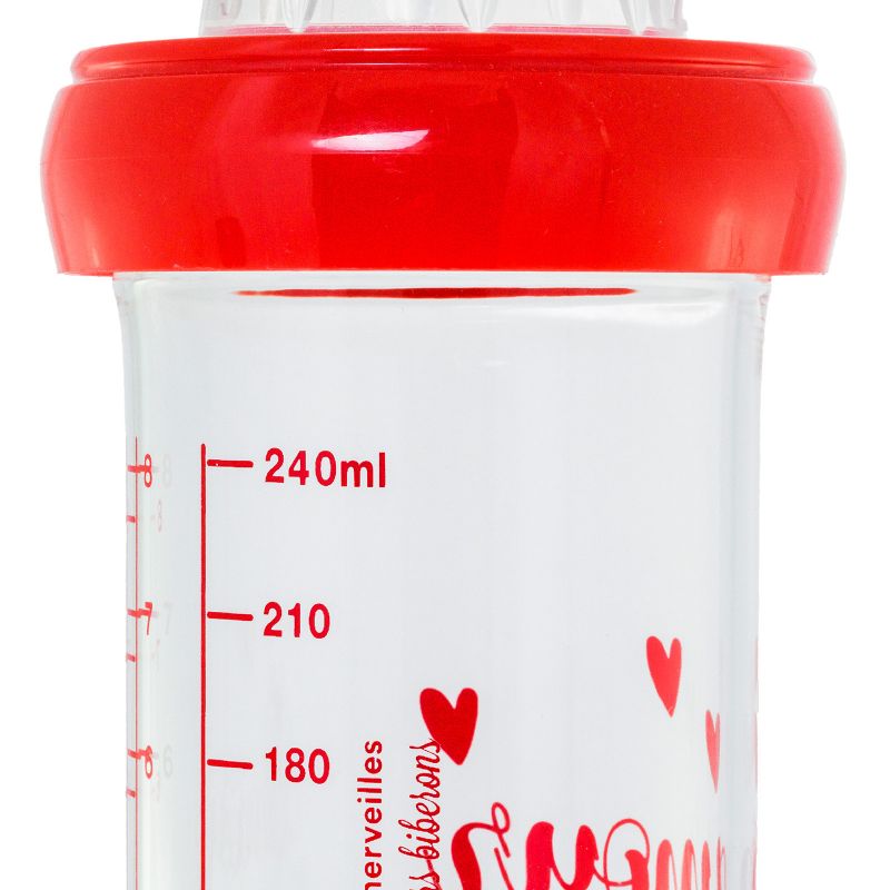 Biberon en verre anti colique Amour (240 ml) Le Biberon Français Produit 6