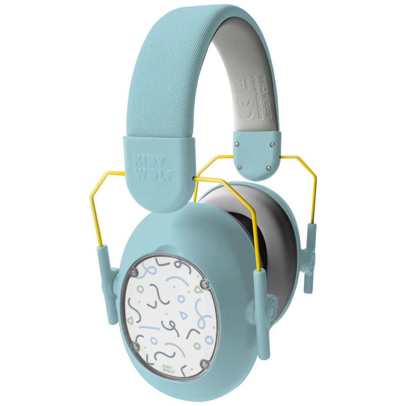 Casque anti-bruit à coques interchangeables KIDYNOISE bleu KIDYWOLF Produit 1