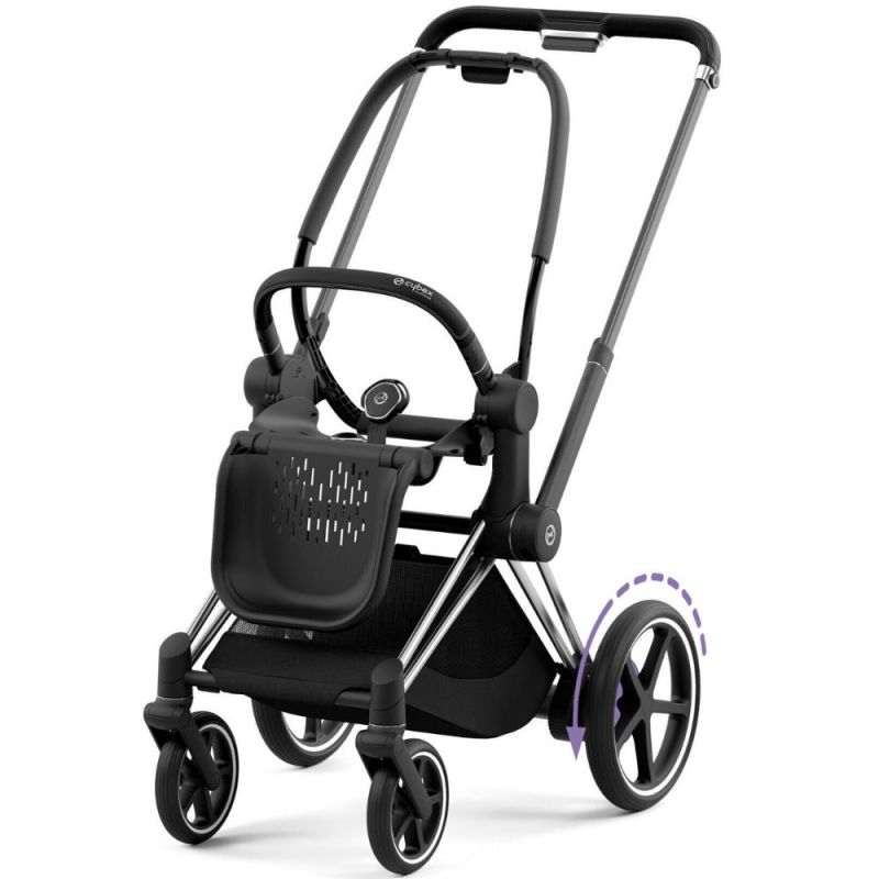 Châssis e-Priam Chrome Black Cybex Produit 1 grande taille