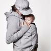 Sweat du parent pour porté bébé gris chiné (taille S)  par Love Radius