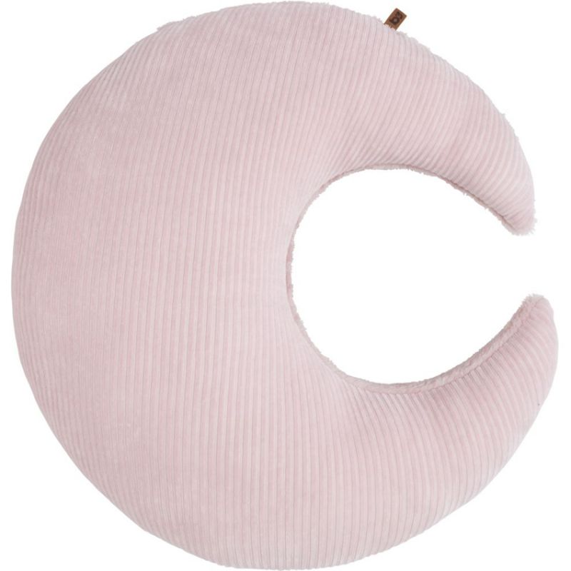Coussin lune teddy Sense rose (45 cm) Baby's Only