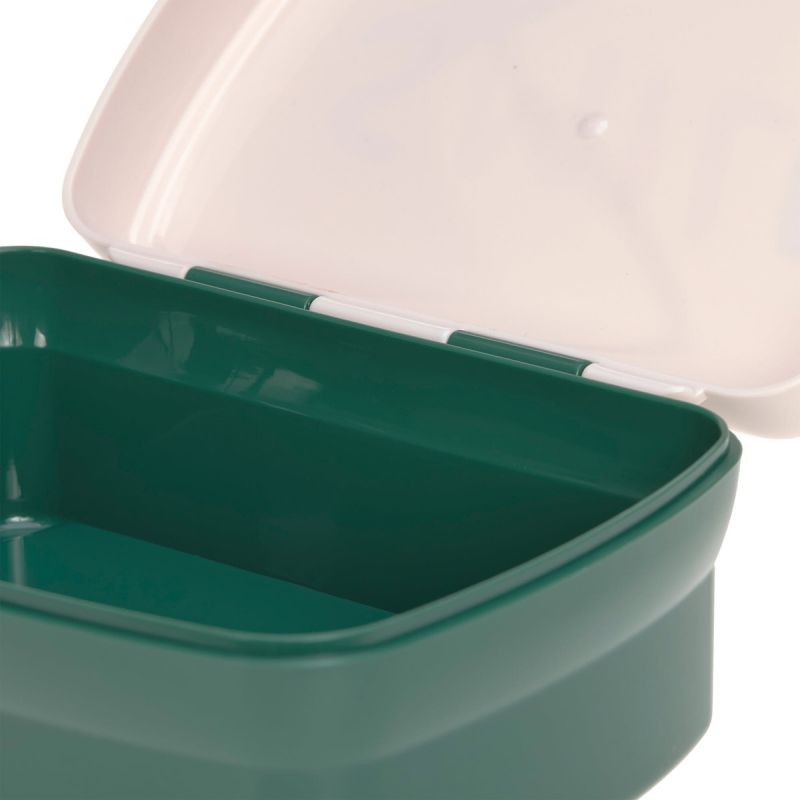 Set lunchbox et gourde Little Gang Ocean green (0,46 L) Lässig Produit ouvert 6