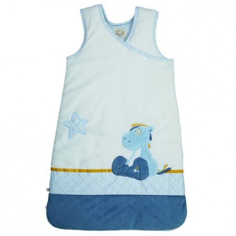 Gigoteuse naissance hiver veloudoux Victor et Lucien (70 cm) Noukie's