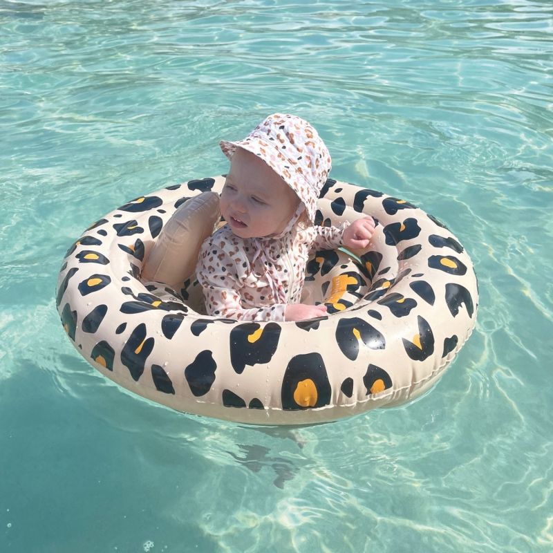 Bouée bébé Léopard beige Swim Essentials Ambiance 2