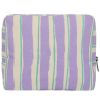 Trousse de toilette XL Alix Rayures Larges Violet Hindbag Produit 3