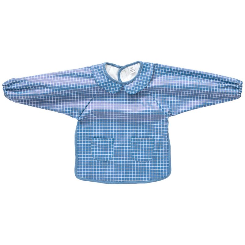 Bavoir tablier col claudine carreaux (6-24 mois) BB & Co Produit 1