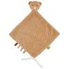 Maxi doudou attache sucette Teddy Ours Caramel - Nattou