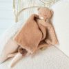 Maxi doudou attache sucette Teddy Ours Caramel  par Nattou