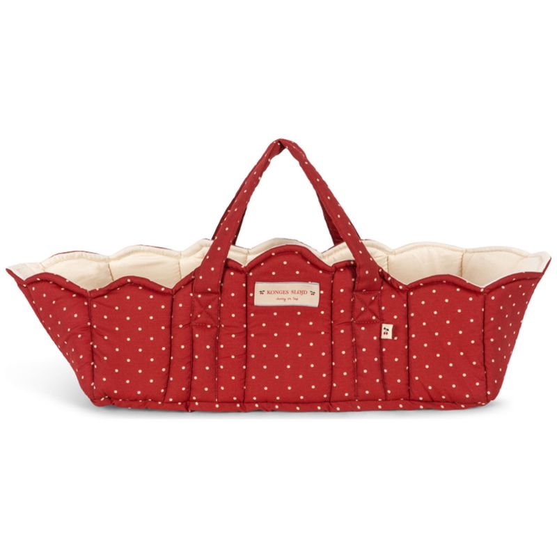 Couffin pour poupée Fraise à pois Konges Sløjd Produit 3
