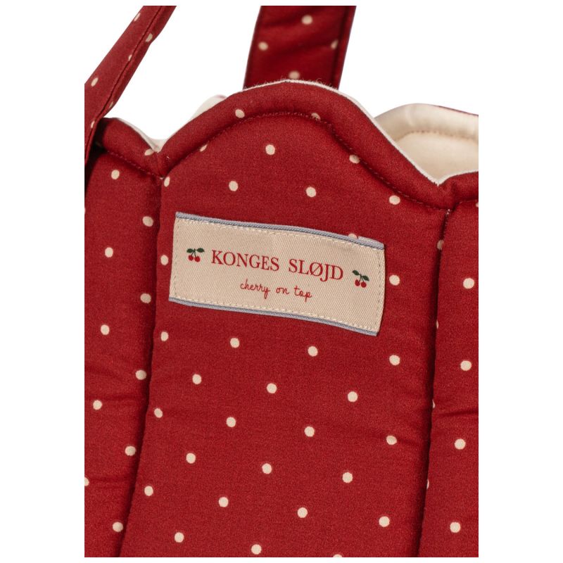 Couffin pour poupée Fraise à pois Konges Sløjd Produit 4