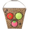 Set de 3 Balles sensorielles, de dentition et jouet de bain Veggie Soup Oli & Carol Produit 2