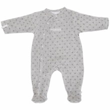 Pyjama chaud fille Poudre d'étoiles gris (3 mois : 62 cm)  par Noukie's