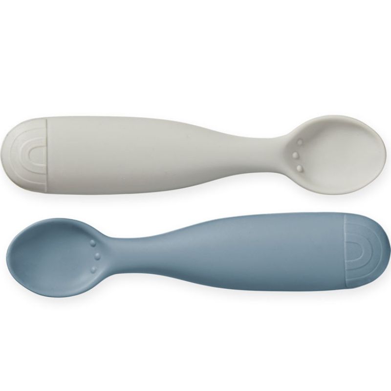 Lot de 2 cuillères en silicone arc-en-ciel Midnight Mix Cam Cam Copenhagen