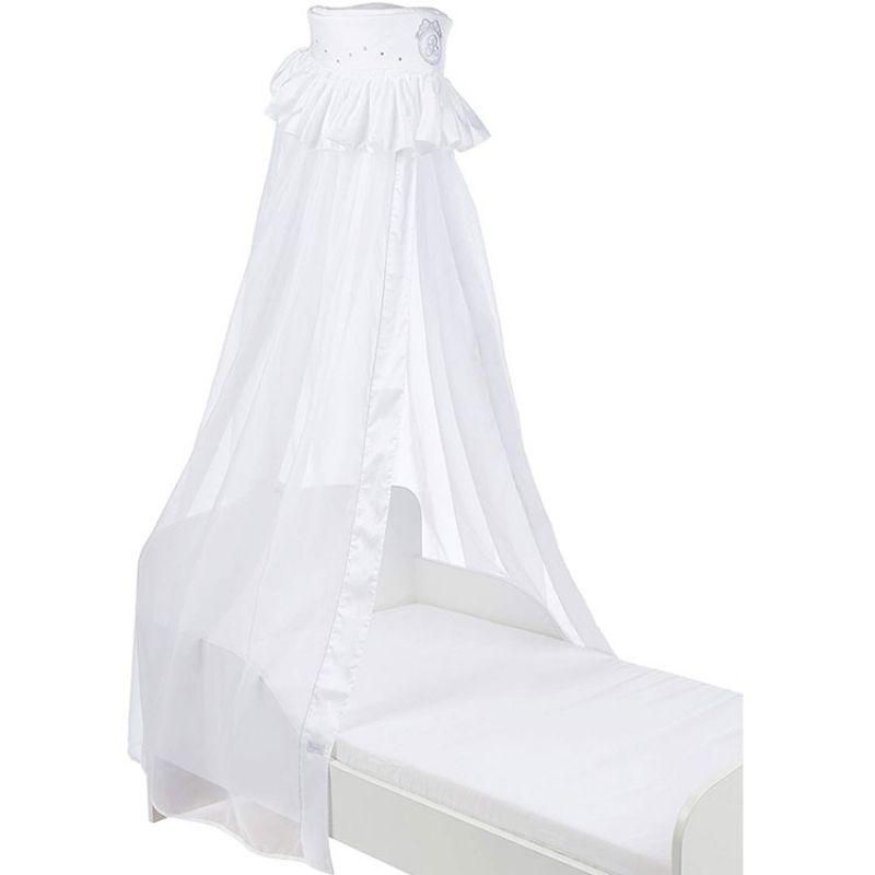 Ciel de lit blanc Pur Maison Nougatine