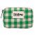 Variation Vert, écru du produit Porte-monnaie Lili Vichy Vert de la marque Hindbag